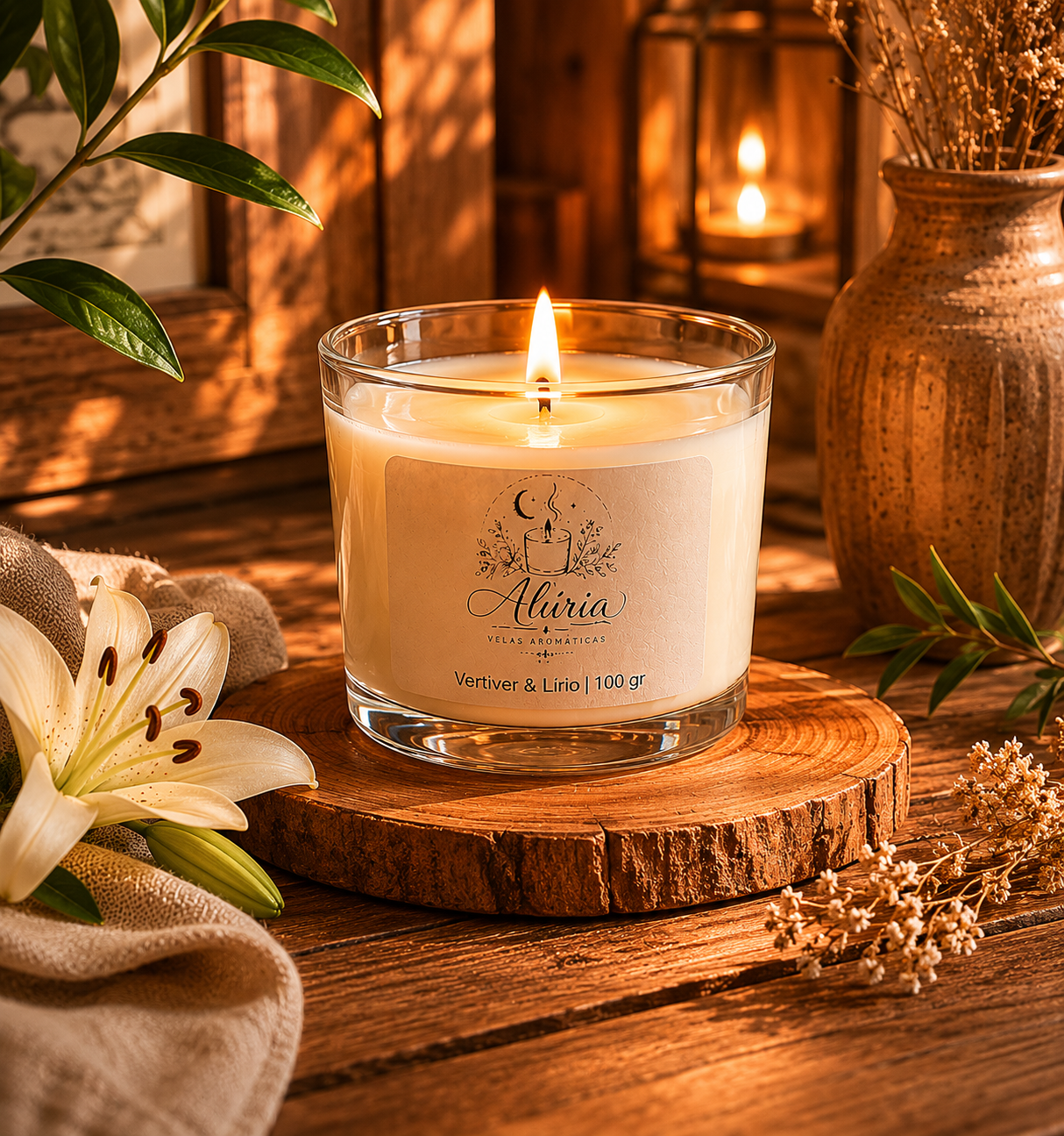 Vela aromática Alúria Premium